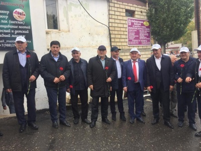 И. о. главы МО «Бежтинский участок» Гусейн Хайбулаев принял участие в праздновании 90- летия со дня основания Гунибского района