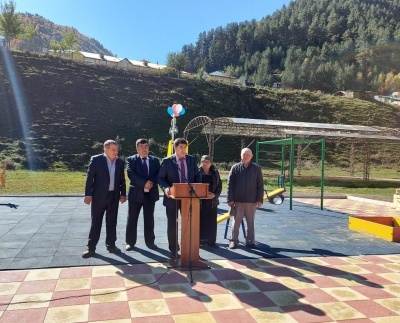 В с. Бежта МО «Бежтинский участок» состоялось открытие парка в рамках проекта «Мой Дагестан- Комфортная городская среда»