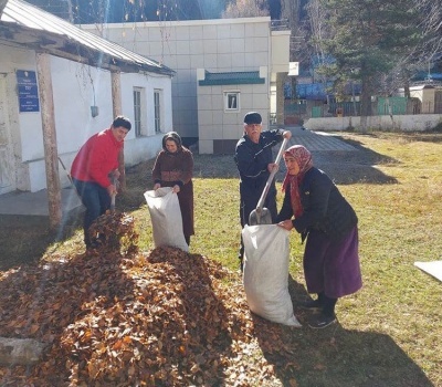 В МО «Бежтинский участок» провели мероприятия по санитарной очистке и благоустройству территорий