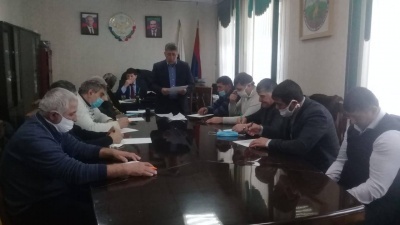 Сегодня 25 января 2021г. в 10ч. состоялась сессия Собрания депутатов МО «Бежтинский участок» в кабинете главы МО «Бежтинский участок».