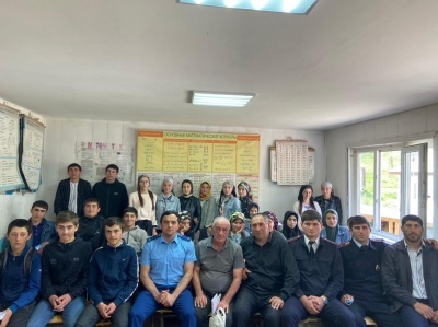 В МКОУ «Балакуринская СОШ»   МО «Бежтинский участок» прошло мероприятие по профилактике терроризма и экстремизма