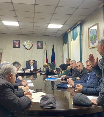 Совещание у главы Администрации МО 