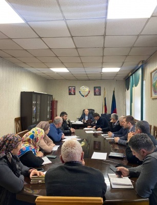 Совещание по налогам , с приглашением глав сельских поселений