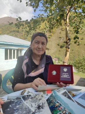 Учитель-ветеран - рассказ о Раджабовой Халимат Гасановне.