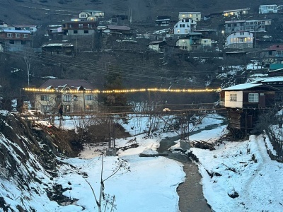 Новый мост в микрорайоне «Гьаногъа»