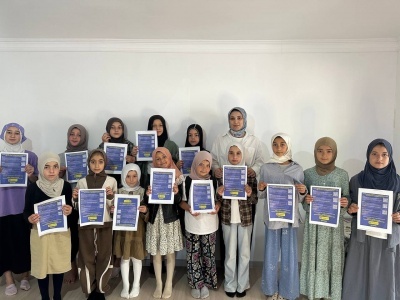 Встреча с детьми в Примечетской школе!