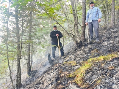 Пожар в Бежтинском участке полностью ликвидирован!!!
