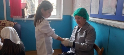 Участковая служба ЦРБ Бежтинского участка провела пробы Манту в школах и детских садах