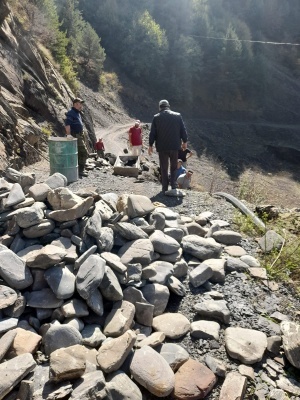 В селе Тлядал завершили масштабные дорожные работы