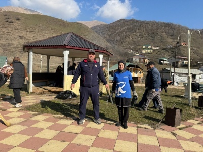 Арадахов Ш.Г. выразил особую благодарность всем жителям принявшим участие в субботнике